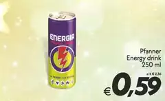 Energia - Pfanner Energy Drink Energia - Pfanner Energy Drink