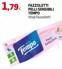 Tempo - Fazzoletti Pelli Sensibili Tempo - Fazzoletti Pelli Sensibili