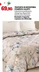 Caleffi - Trapunta In Microfibra Stampata Caleffi - Trapunta In Microfibra Stampata