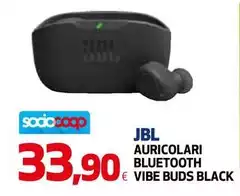 Jbl - Auricolari Bluetooth Vibe Buds Black Jbl - Auricolari Bluetooth Vibe Buds Black