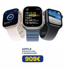 Apple - Watch Ultra 3 Generazione Apple - Watch Ultra 3 Generazione