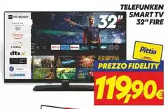 Telefunken - Smart Tv 32" Fire Telefunken - Smart Tv 32" Fire
