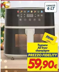 Tognana - Airfryer Champagne Tognana - Airfryer Champagne