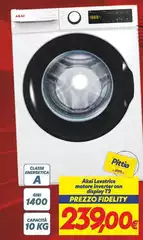 Akai - Akal Lavatrice Moto Long Inverter Con Olimona Akai - Akal Lavatrice Moto Long Inverter Con Olimona