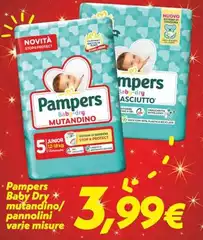 Pampers - Baby Dry Mutandino Pampers - Baby Dry Mutandino