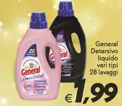 General - Detersivo Liquido General - Detersivo Liquido
