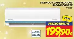 Daewoo - Climatizzatore 9000/10000 Btu Daewoo - Climatizzatore 9000/10000 Btu