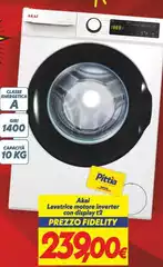 Akai - Lavatrice Motore Inverter Con Display Akai - Lavatrice Motore Inverter Con Display