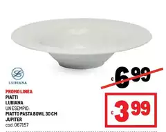 Linea - Piatti Lubina Unisempia Piatto Pasta Bowl Linea - Piatti Lubina Unisempia Piatto Pasta Bowl
