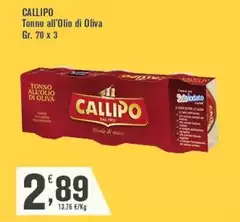 Callipo - Tonno All'Olio Di Oliva Callipo - Tonno All'Olio Di Oliva