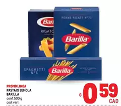 Barilla - Pasta Di Semola Barilla - Pasta Di Semola