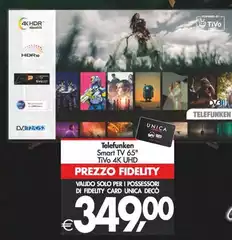 Telefunken - Smart TV 65" Tivo 4K UHD Telefunken - Smart TV 65" Tivo 4K UHD