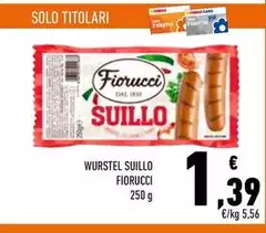 Fiorucci - Wurstel Suillo Fiorucci - Wurstel Suillo