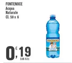 Fontenoce - Acqua Naturale Fontenoce - Acqua Naturale