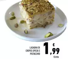 Lasagna Di Crepes Speck E Pistacchio Lasagna Di Crepes Speck E Pistacchio