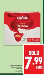 Lavazza - Caffè Macinato "Qualita'Rossa" Lavazza - Caffè Macinato "Qualita'Rossa"
