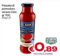 Cirio - Passata Di Pomodoro Verace