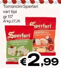 Sperlari - Torroncini Sperlari - Torroncini