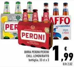 Solo - Birra Peroni/Peroni Chill Lemon/Raffo Solo - Birra Peroni/Peroni Chill Lemon/Raffo
