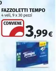 Tempo - Fazzoletti Tempo - Fazzoletti