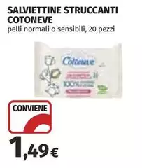 Cotoneve - Salviettine Struccanti
