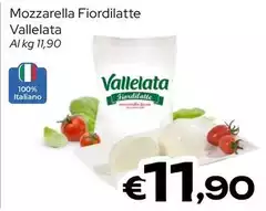 Vallelata - Mozzarella Fiordilatte Vallelata - Mozzarella Fiordilatte