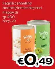 Happy Di - Fagioli Cannellini/Borlotti/Lenticchie/Ceci 