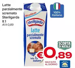Sterilgarda - Latte Parzialmente Scremato Sterilgarda - Latte Parzialmente Scremato