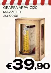 Mazzetti - Grappa Arpa Mazzetti - Grappa Arpa