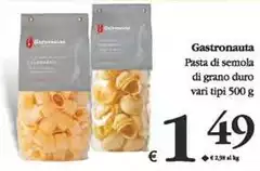 Gastronauta - Pasta Di Semola Di Grano Duro Gastronauta - Pasta Di Semola Di Grano Duro