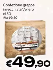 Veliero - Confezione Grappa Invecchiata Veliero - Confezione Grappa Invecchiata