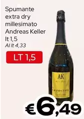 Andreas Keller - Spumante Extra Dry Millesimato Andreas Keller - Spumante Extra Dry Millesimato