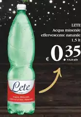 Lete - Acqua Minerale Effervescente Naturale Lete - Acqua Minerale Effervescente Naturale