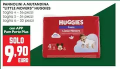 Huggies - Pannolini A Mutandina "Little Movers" Huggies - Pannolini A Mutandina "Little Movers"