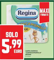 Regina - Carta Igienica "Cartacamomilla"
