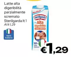 Sterilgarda - Latte Alta Digeribilità Parzialmente Scremato Sterilgarda - Latte Alta Digeribilità Parzialmente Scremato