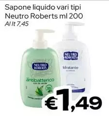 Neutro Roberts - Sapone Liquido Neutro Roberts - Sapone Liquido
