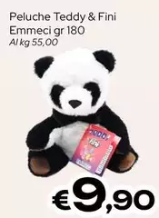 Emmeci - Peluche Teddy & Fini