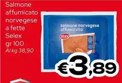 Selex - Salmone Affumicato Norvegese A Fette Selex - Salmone Affumicato Norvegese A Fette