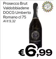 Umberto Romano - Prosecco Brut Valdobbiadene DOCG Umberto Romano - Prosecco Brut Valdobbiadene DOCG