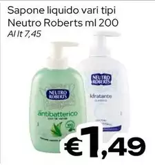 Neutro Roberts - Sapone Liquido Neutro Roberts - Sapone Liquido