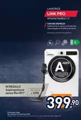 Hoover - Lavatrice Link Pro HPS494TAMB2/1-11 Hoover - Lavatrice Link Pro HPS494TAMB2/1-11