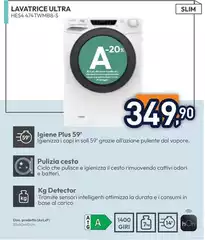 Candy - Lavatrice Ultra HES4 474TWMB8-S Candy - Lavatrice Ultra HES4 474TWMB8-S
