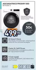 Candy - Asciugatrice Prodry 500 BR 9N2BX-S Candy - Asciugatrice Prodry 500 BR 9N2BX-S