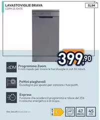 Candy - Lavastoviglie Brava CDPH 2L1047S Candy - Lavastoviglie Brava CDPH 2L1047S