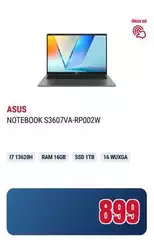 Asus - Notebook S3607va-rp002w Asus - Notebook S3607va-rp002w