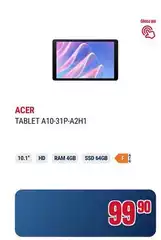 Acer - Tablet A10-31P-A2H1.1