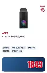 Acer - Classic Po3-665-h810