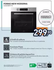 Candy - Forno New Moderna CA6N3B1HTX Candy - Forno New Moderna CA6N3B1HTX