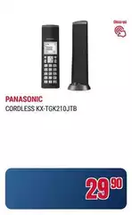 Panasonic - Cordless Kx-tgk210jtb Panasonic - Cordless Kx-tgk210jtb